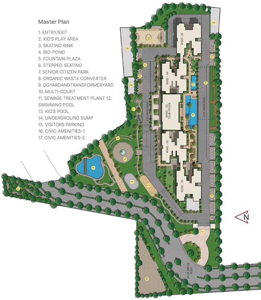 Master-Plan-Sobha-Manhattan-Towers-Town-Park